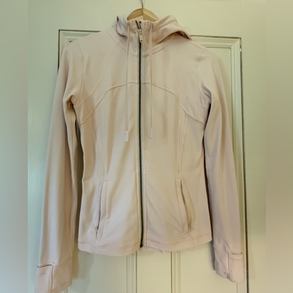 Lululemon Athletica Soft Pink Utility Jacket size 8 (S-M) Hoody